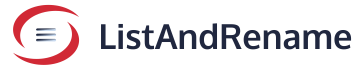 listandrename_logo